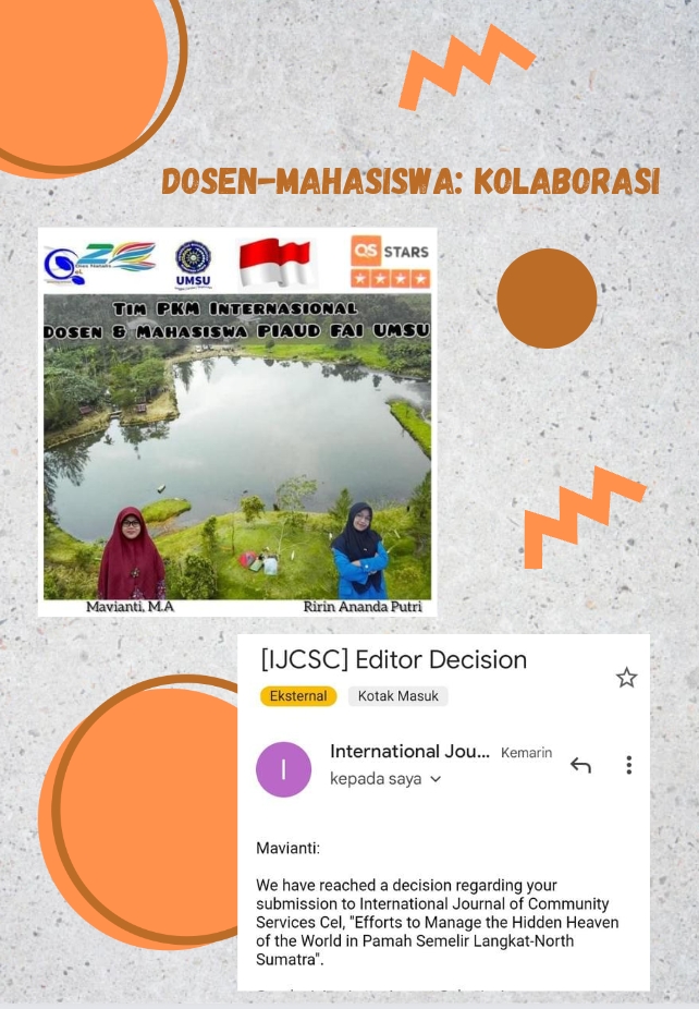 Tembus Jurnal PKM Internasional – Dosen & Mahasiswa PIAUD Kolaborasi