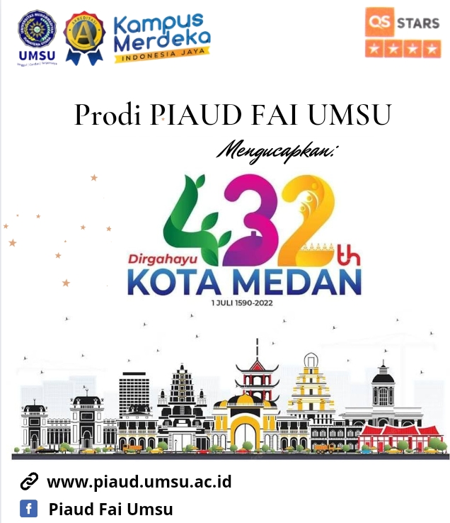 Dirgahayu Kota Medan Ke-432, 1 Juli 2022