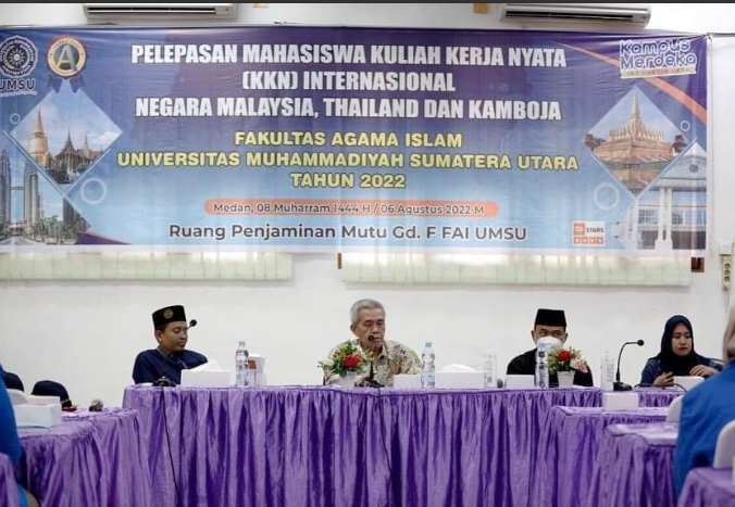 Pelepasan 60 Mahasiswa FAI Peserta KKN Internasional